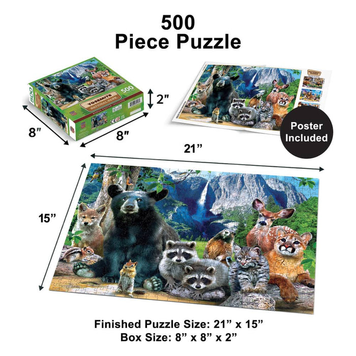 Yosemite National Park 500 Piece Jigsaw Puzzle - for just $14.99! 
