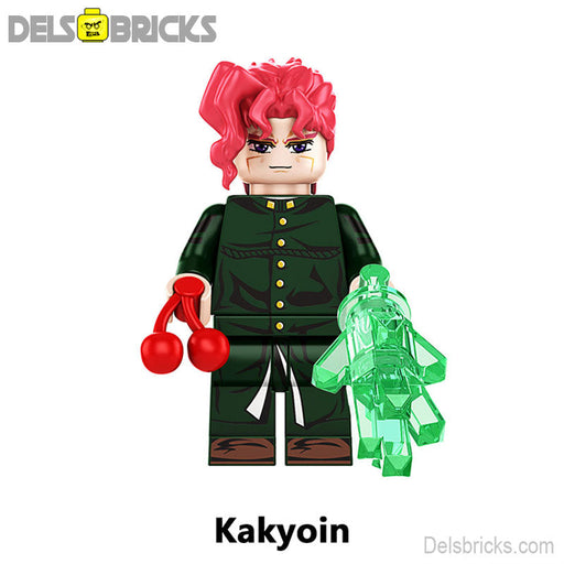 Kakyoin Jojo's Bizarre Adventure Anime Custom Lego-Compatible Minifigures - Premium Minifigures - Just $4.99! Shop now at Retro Gaming of Denver