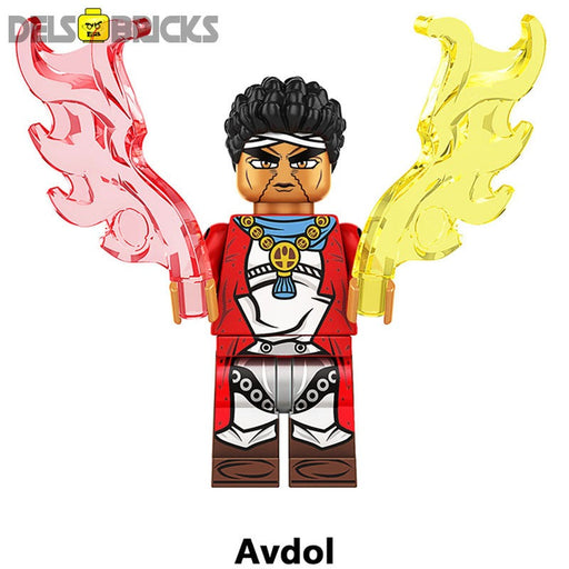 Avdol Jojo's Bizarre Adventure Anime Lego Minifigures custom toys - Premium Minifigures - Just $4.99! Shop now at Retro Gaming of Denver