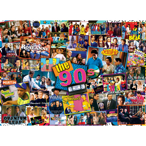 TV Time - 90's Shows 1000 Piece Jigsaw Puzzle - Just $16.99! Shop now at Retro Gaming of Denver