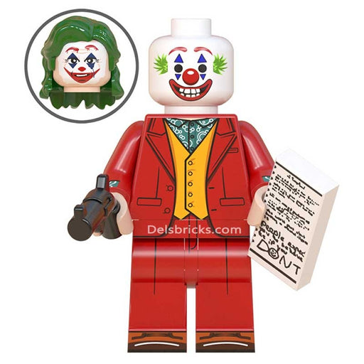 The Joker Arthur Fleck Lego Minifigure - Unleash the Madness! (Lego-Compatible Minifigures) - Premium Minifigures - Just $3.99! Shop now at Retro Gaming of Denver