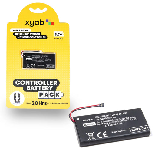 Rechargeable Battery Pack for Nintendo Switch Joy Con's® - for just $15.99! 