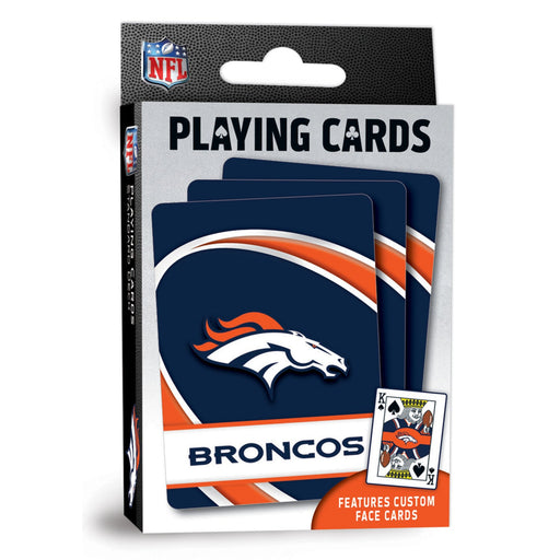 Denver Broncos Playing Cards - 54 Card Deck - Just $6.99! Shop now at Retro Gaming of Denver