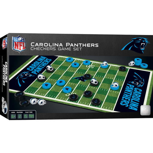 Carolina Panthers Checkers Board Game - Just $19.99! Shop now at Retro Gaming of Denver