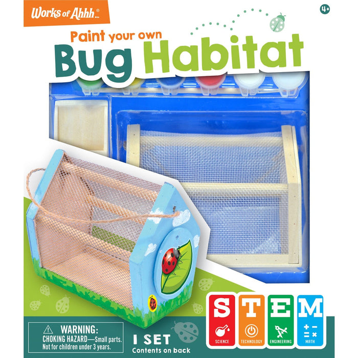 Bug Habitat Wood Craft & Paint Kit - for just $19.99! 
