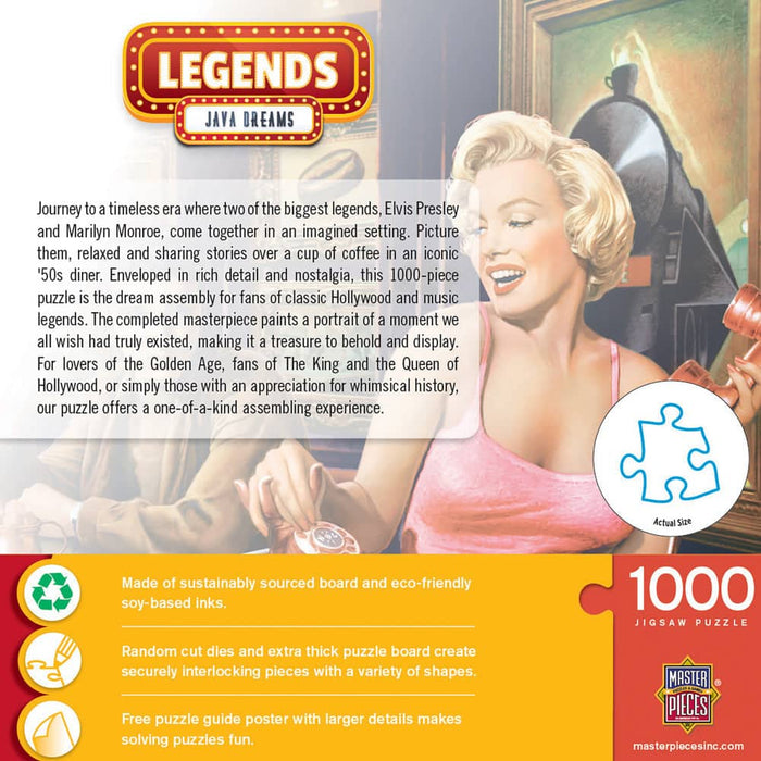 Legends - Java Dreams 1000 Piece Jigsaw Puzzle - for just $16.99! 