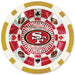 San Francisco 49ers 20 Piece Poker Chips - Premium Poker Chips & Sets - Just $5.99! Shop now at Retro Gaming of Denver