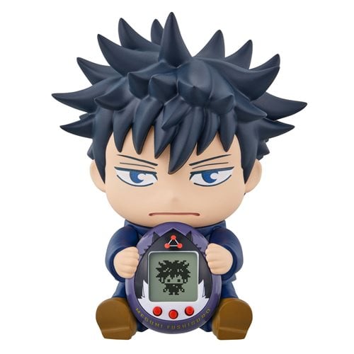 Jujutsu Kaisen Megumi Fushiguro Hugmy Vinyl Figure with Tamagotchi Nano Digital Pet - Just $48.40! Shop now at Retro Gaming of Denver