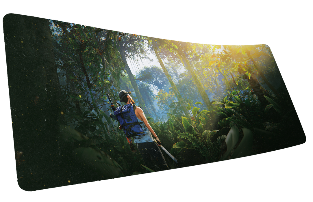 "Jungle Exploration" — Rust Deskmat - for just $49.95! 