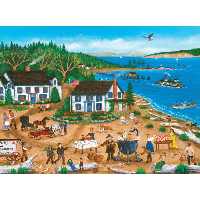 Folk Art Jigsaw Puzzle Collection - 12-Pack - for just $29.99! 