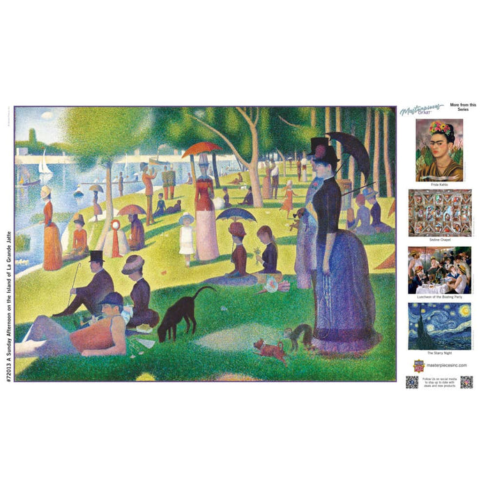 MasterPieces of Art - A Sunday on La Grande Jatte 1000 Piece Jigsaw Puzzle - for just $16.99! 