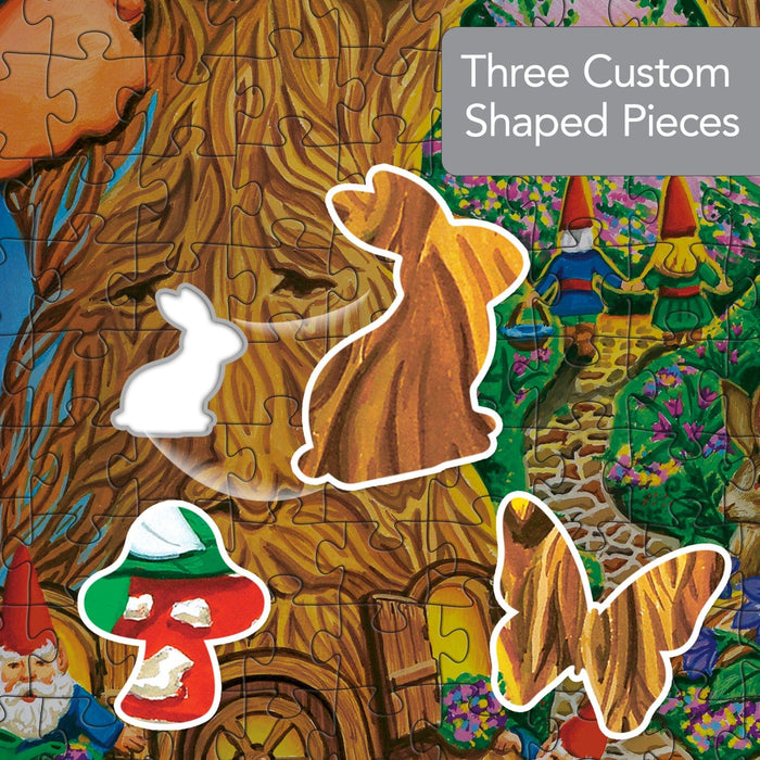 Shapes - Garden Gnome 500 Piece Jigsaw Puzzle - for just $14.99! 