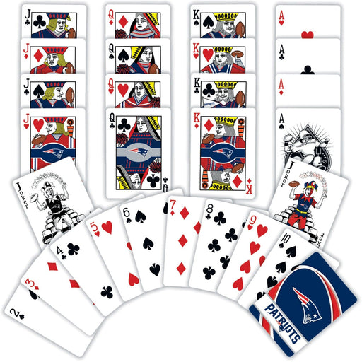 New England Patriots Playing Cards - 54 Card Deck - for just $7.99! 
