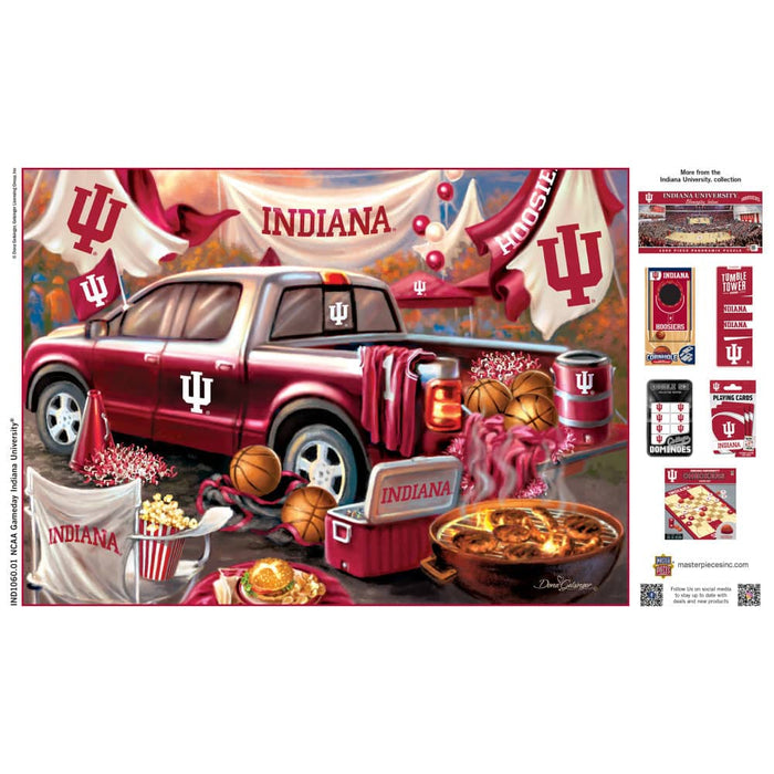 Indiana Hoosiers - Gameday 1000 Piece Jigsaw Puzzle - for just $19.99! 