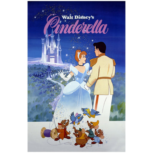 Cinderella:  Movie Poster Mural        - Officially Licensed Disney Removable Wall   Adhesive Decal - Premium Mural - Just $69.99! Shop now at Retro Gaming of Denver