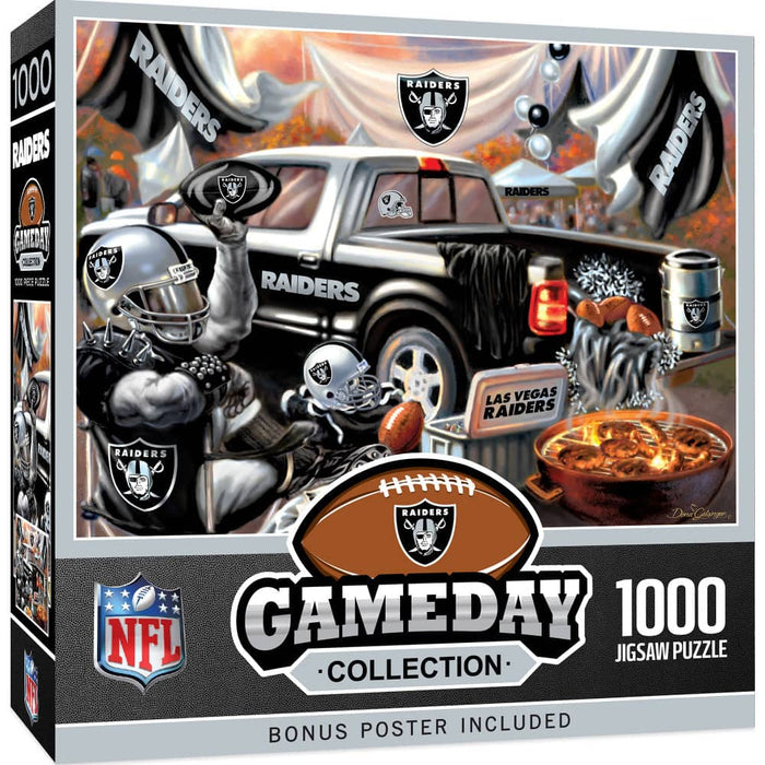 Las Vegas Raiders - Gameday 1000 Piece Jigsaw Puzzle - for just $19.99! 