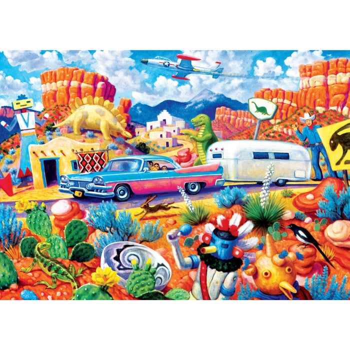 Roadsides of the Southwest - Off the Beaten Path 500 Piece Jigsaw Puzzle - Just $14.99! Shop now at Retro Gaming of Denver