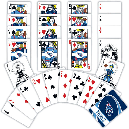 Tennessee Titans Playing Cards - 54 Card Deck - Premium Dice & Cards Sets - Just $6.99! Shop now at Retro Gaming of Denver