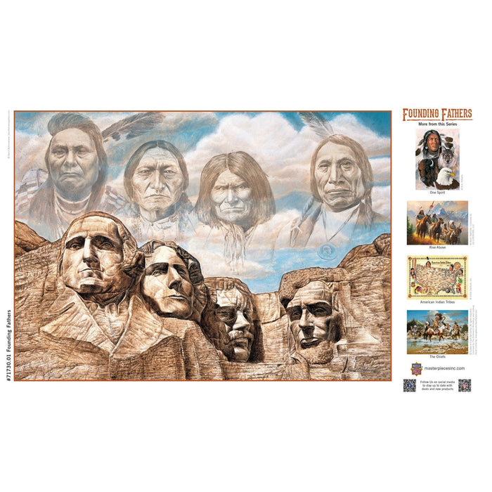 Founding Fathers 500 Piece Jigsaw Puzzle - for just $14.99! 