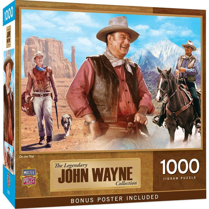 John Wayne Collection - On the Trail 1000 Piece Jigsaw Puzzle - for just $16.99! 