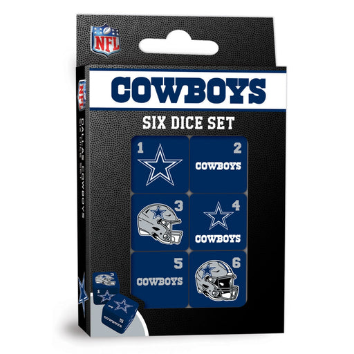 Dallas Cowboys Dice Set - 19mm - Premium Dice & Cards Sets - Just $7.99! Shop now at Retro Gaming of Denver