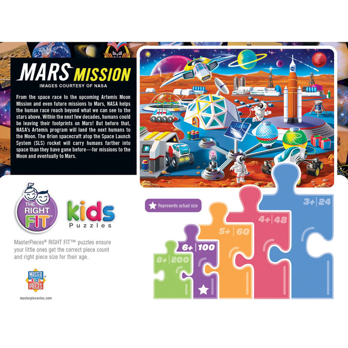 NASA - Mars Mission 100 Piece Jigsaw Puzzle - Just $12.99! Shop now at Retro Gaming of Denver