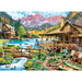 Art Gallery - Canoes for Rent 1000 Piece Jigsaw Puzzle - Just $16.99! Shop now at Retro Gaming of Denver