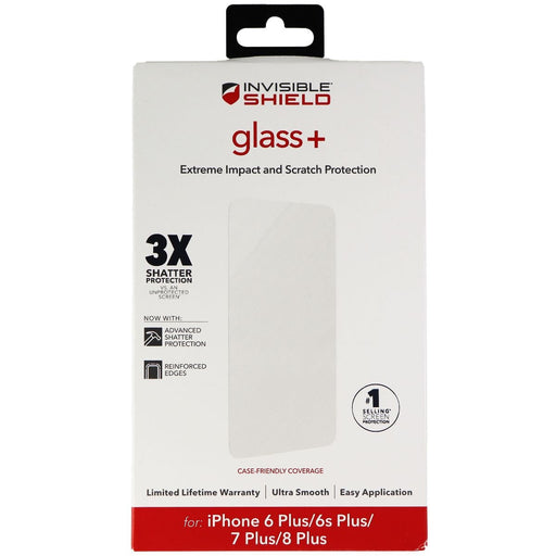 ZAGG InvisibleShield (Glass+) Protector for iPhone 8 Plus/7 Plus/6s Plus - Clear - for just $19.95! 