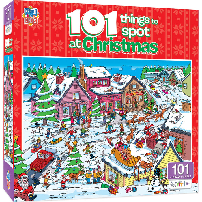 101 Things to Spot at Christmas - 101 Piece Jigsaw Puzzle - Just $12.99! Shop now at Retro Gaming of Denver