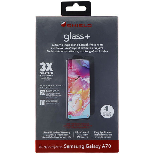 ZAGG InvisibleShield (Glass+) Screen Protector for Samsung Galaxy A70 - Clear - Just $9.99! Shop now at Retro Gaming of Denver