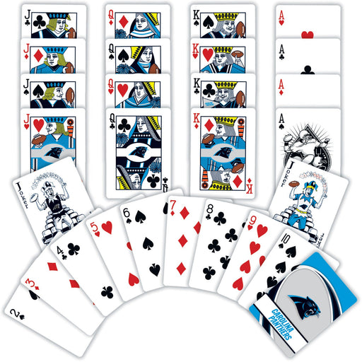 Carolina Panthers Playing Cards - 54 Card Deck - Just $6.99! Shop now at Retro Gaming of Denver