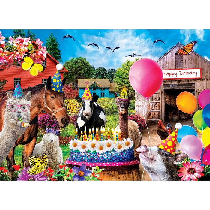 Wild & Whimsical - Birthday Party 1000 Piece Jigsaw Puzzle - for just $16.99! 
