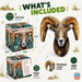 Rocky Mountain Bighorn Sheep 100 Piece Shaped Jigsaw Puzzle - for just $7.99! 