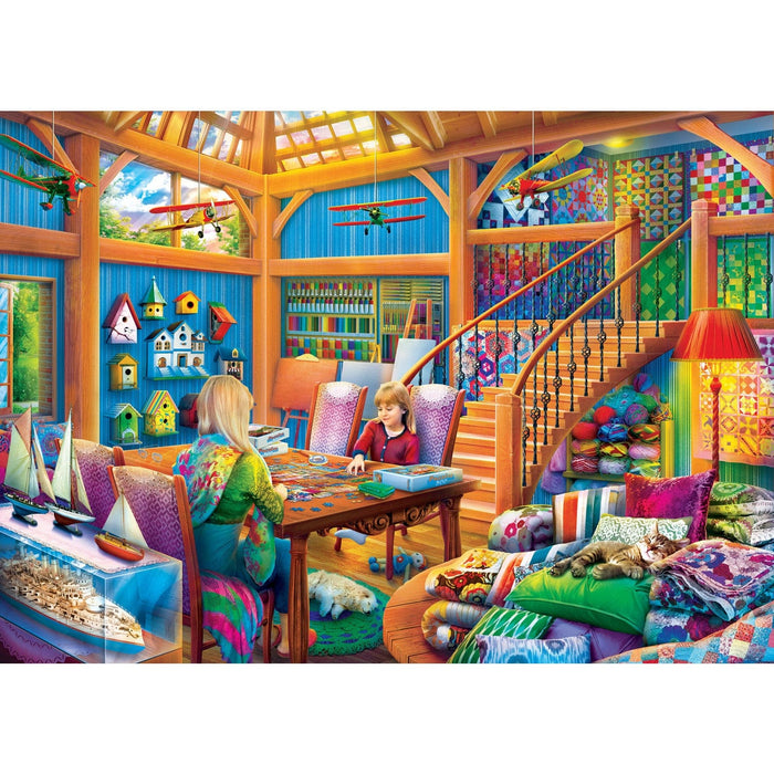 Home Sweet Home - Hobby Time 500 Piece Jigsaw Puzzle - for just $14.99! 