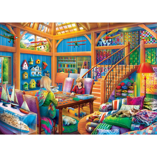 Home Sweet Home - Hobby Time 500 Piece Jigsaw Puzzle - for just $14.99! 