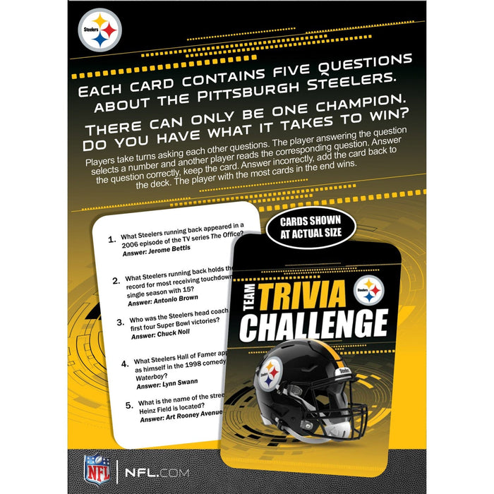 Pittsburgh Steelers Trivia Challenge - for just $12.99! 