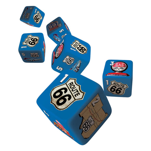 Route 66 - 6 Piece D6 Gaming Dice Set - for just $7.99! 