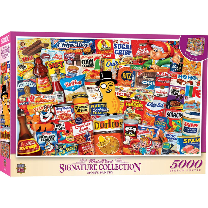 Signature Collection - Mom's Pantry 5000 Piece Jigsaw Puzzle - for just $59.99! 