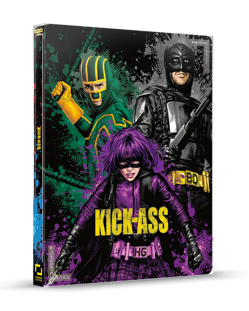 Kick-Ass: Unmasked Edition - Limited Edition Steelbook (4K UHD + Blu-ray + Digital) - for just $42.99! 