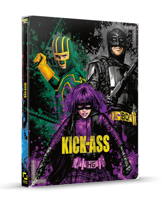 Kick-Ass: Unmasked Edition - Limited Edition Steelbook (4K UHD + Blu-ray + Digital) - for just $42.99! 