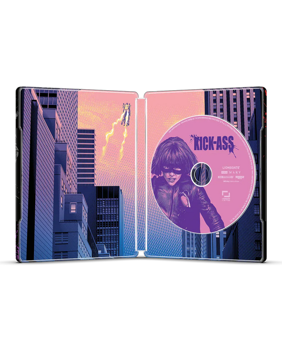 Kick-Ass: Unmasked Edition - Limited Edition Steelbook (4K UHD + Blu-ray + Digital) - for just $42.99! 