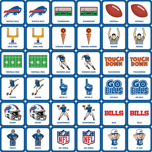 Buffalo Bills Matching Game - Just $12.99! Shop now at Retro Gaming of Denver