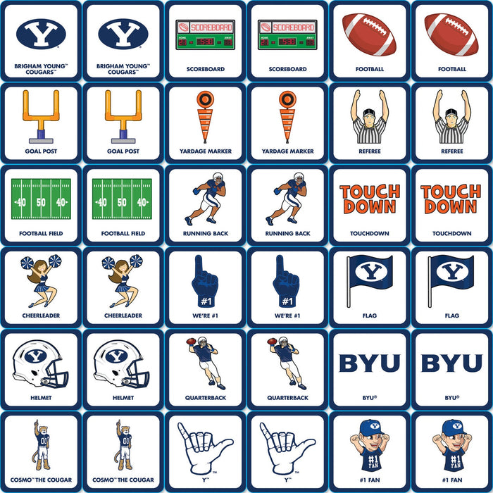 BYU Cougars Matching Game - Just $7.79! Shop now at Retro Gaming of Denver