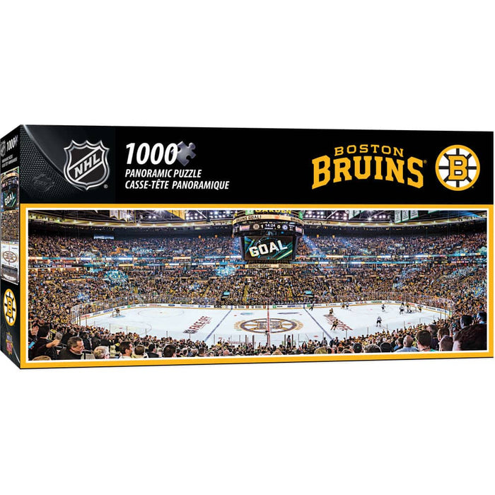 Boston Bruins - 1000 Piece Panoramic Jigsaw Puzzle - for just $19.99! 