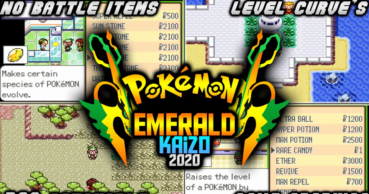 Pokemon Emerald Kaizo GBA ROM Hack Video Game Custom Gameboy Advance - for just $18.49! 