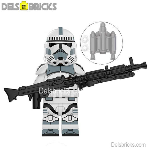Kamino Guard Clone Trooper Lego Star Wars Wolfpack Minifigures (Lego-Compatible Minifigures) - Premium Lego Star Wars Minifigures - Just $3.99! Shop now at Retro Gaming of Denver