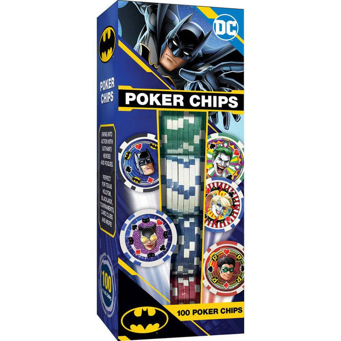 Batman 100 Piece Poker Chips - for just $24.99! 