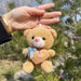 Kawaii Mini Plush Teddy Bear Keychain – Soft 10CM Stuffed Toy - for just $14.95! 