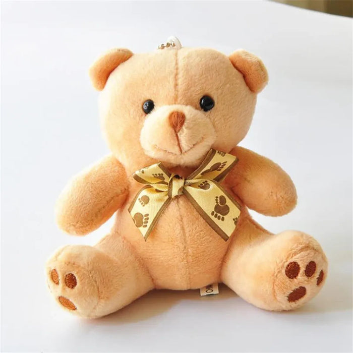 Kawaii Mini Plush Teddy Bear Keychain – Soft 10CM Stuffed Toy - for just $14.95! 