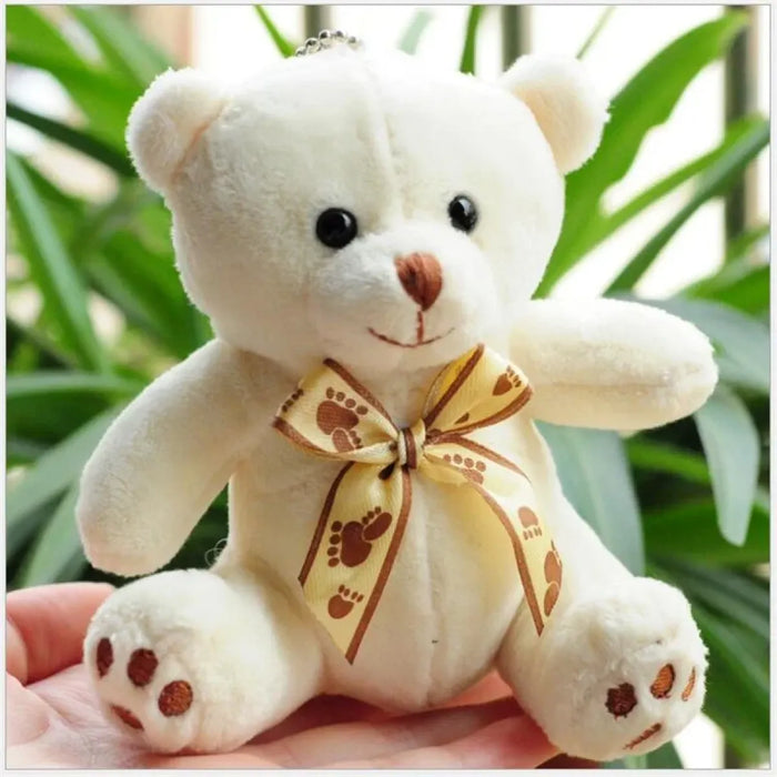 Kawaii Mini Plush Teddy Bear Keychain – Soft 10CM Stuffed Toy - for just $14.95! 